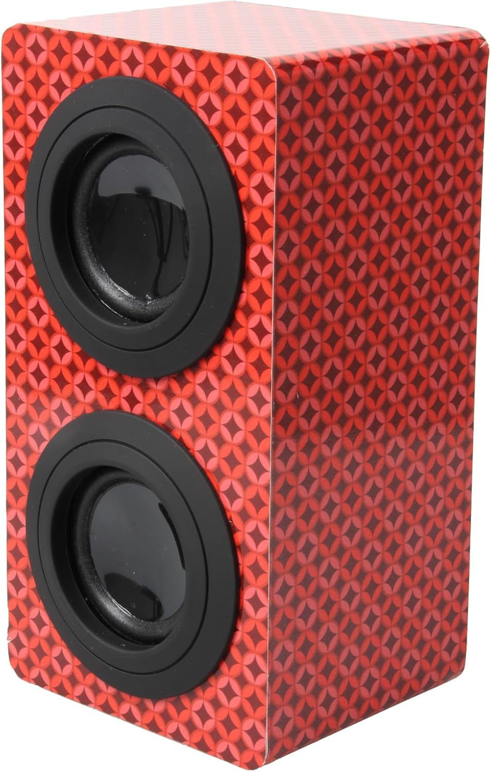 Electronics NAS-3061A Portable Bluetooth Stereo Speaker Entertainment Pack with Headphones, Earphones and Battery Pack, Red