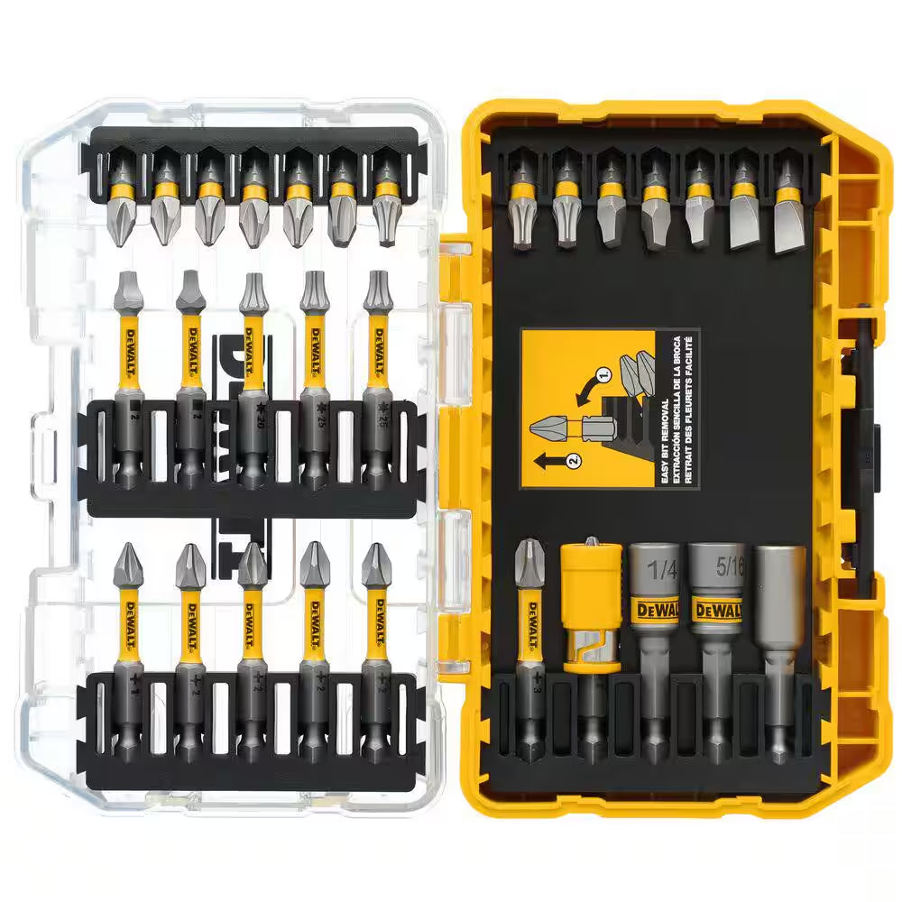 MAXFIT ULTRA 1/4 In. Hex Steel Screwdriving Bit Set (30-Piece)